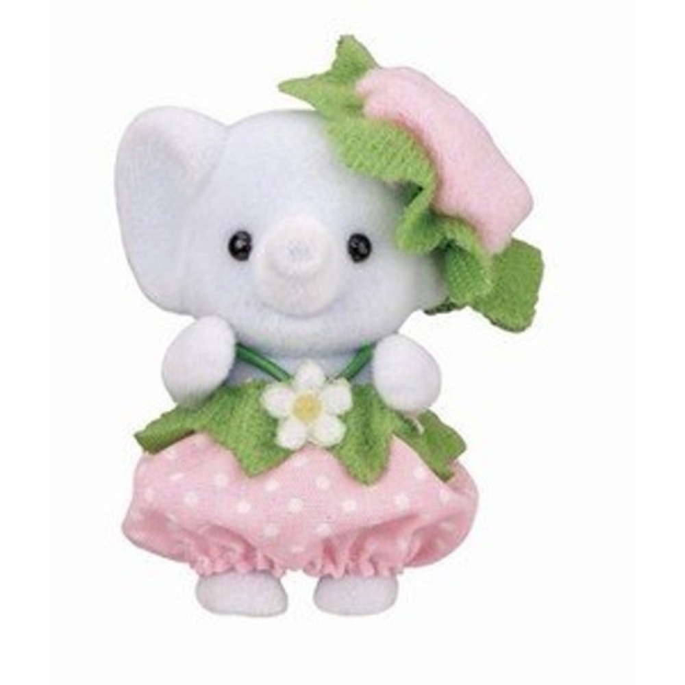 Calico Critters Hilton Elephant Very Berry Babies NEW